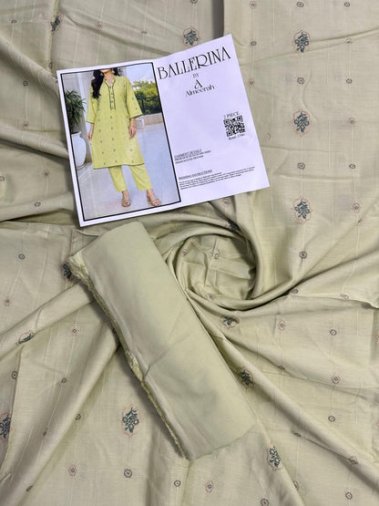 BALLERINA BY ALMEERAH D-12-  2PCS JACQUARD COLLECTION