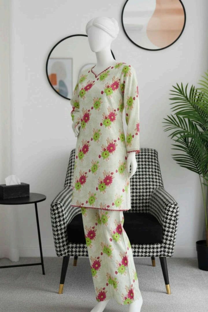 ALMEERAH  Stitched Lawn Cords Set 🔥 – Elegant, Comfortable & Ready to Wear.