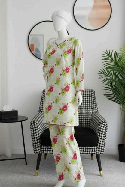 ALMEERAH  Stitched Lawn Cords Set 🔥 – Elegant, Comfortable & Ready to Wear.