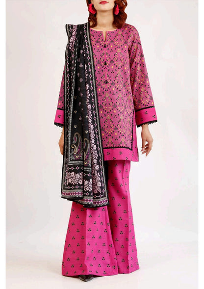 Saya 100% Original Cotton Khaddar 3P