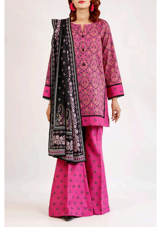 Saya 100% Original Cotton Khaddar 3P