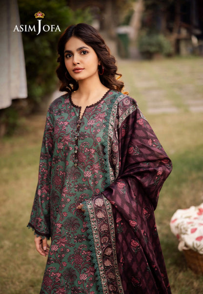 Asim Jofa Premium 3 Piece Unstitched Lawn Collection
