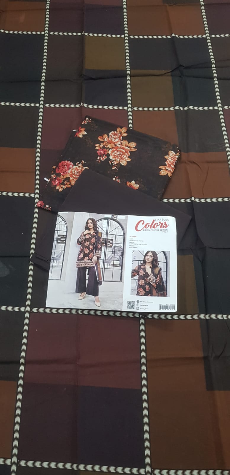 Colors VOL 01 by DASTAAN Lawn Unstitched Lawn 100% Original Lawn 3 Pieces ❤️🔥