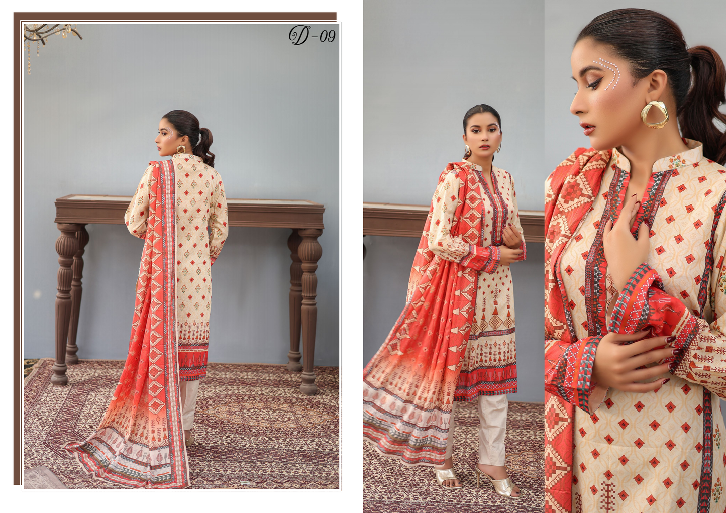 NOOR BANO ORIGINAL LAWN 3P