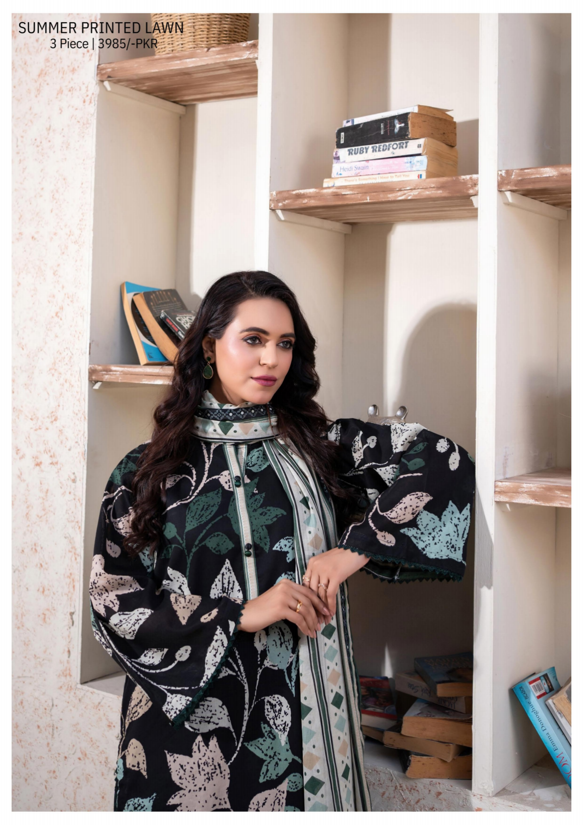 Bundle Of Zesh Unstitched Lawn 3 Piece in Wholesale Price 100% Original 🔥❤️