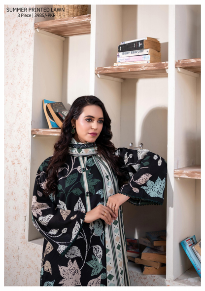 Bundle Of Zesh Unstitched Lawn 3 Piece in Wholesale Price 100% Original 🔥❤️