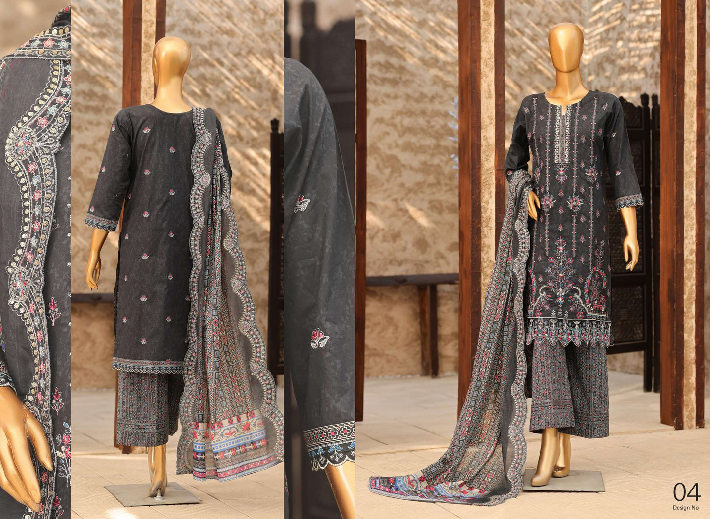 🌸 🌹 MTF – KASHNI ✨ Digital Printed Heavy Embroidered Lawn  2026
Collection ✨