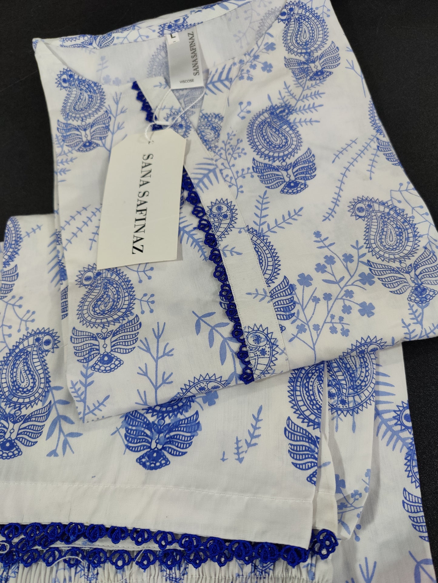 Sanasafinaz Printed  Stitched 2P