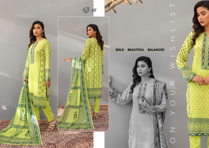 NOOR BANO ORIGINAL LAWN 3P