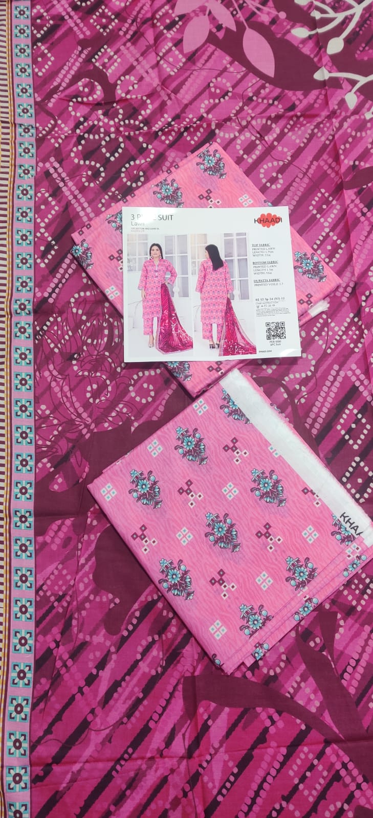 KHAADI Printed Allover 3P