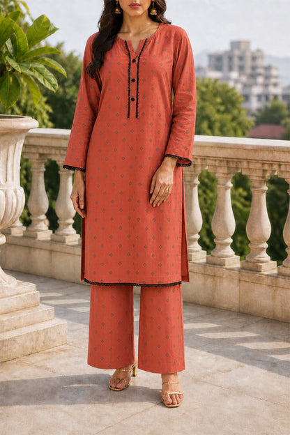 BALLERINA BY ALMEERAH D-9 -  2PCS JACQUARD COLLECTION