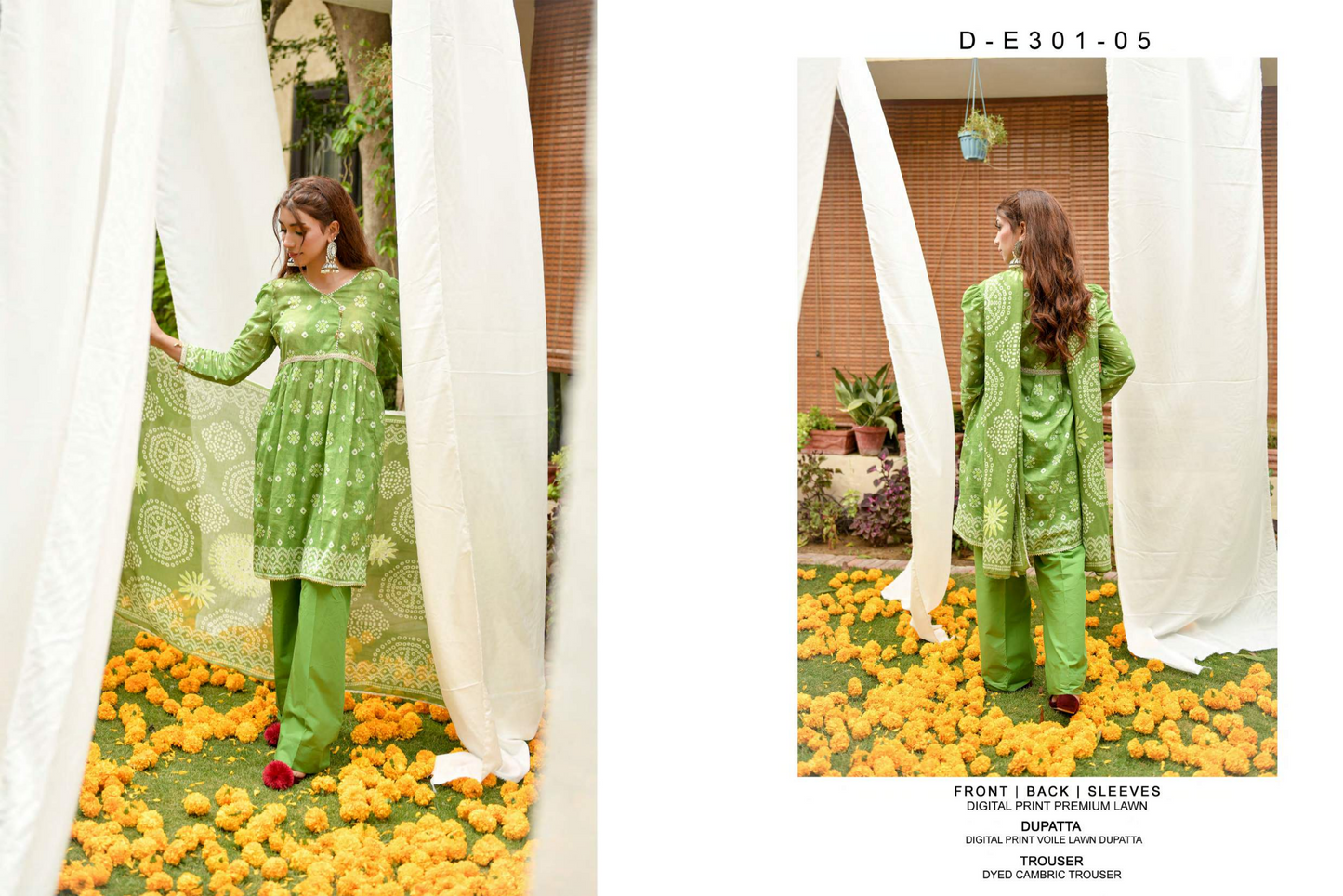 MoosaJee 100% Original Heritage Chunri Unstitched 3Ps👌🔥
