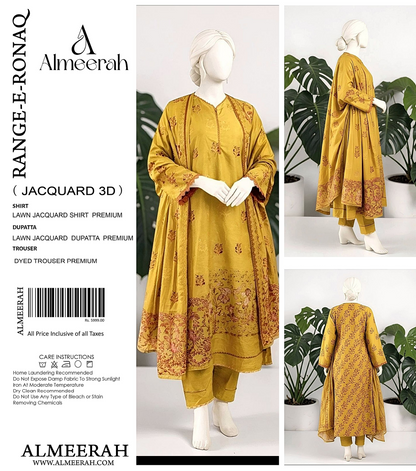 MUSTARD RANGE-E-RONAQ – ALMEERAH