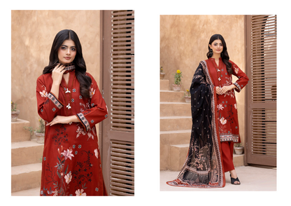 🌿✨ REGALIA TEXTILE – LAWN KARANDI DIGITAL PRINTED COLLECTION 2026 ✨🌿 Design #9