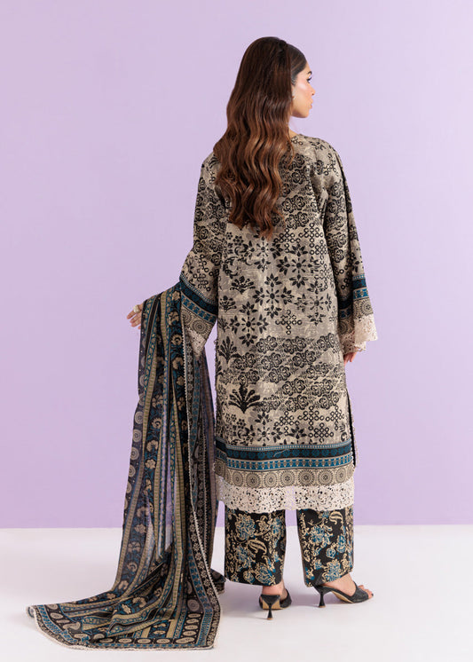 BONANZA SATRANGI Unstitched
Noirleaf - 3 Pc (WUS25P3255)🔥❤️