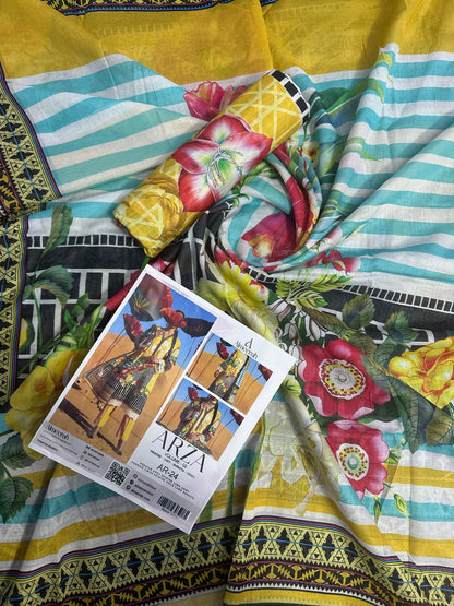 Almeerah ARZA – PRINTED 2PC Premium Lawn Collection