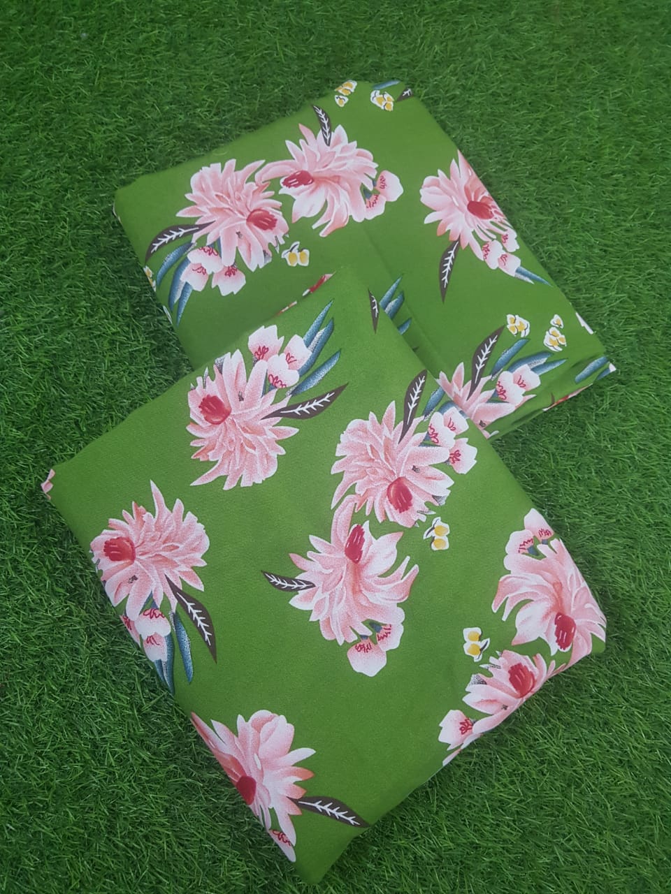 Unstitched Printed Linen 2 Piece Stock Available ❤️