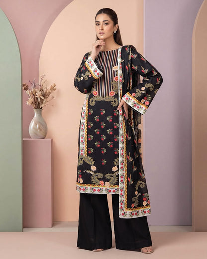Salitex Eshal (D.C:-SSW8U3P441) 3Pcs Unstitched Printed Lawn Collection