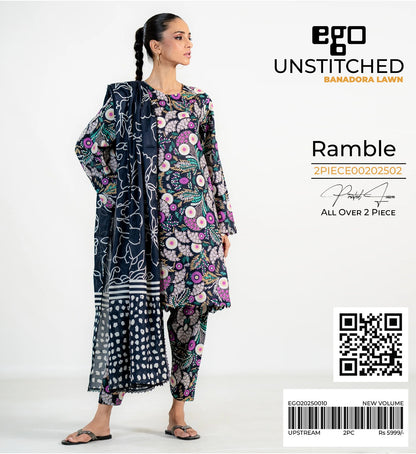 GulAhmed,Khaadi,Zellbury,Ego,Salitex,CrossStitch,Nishat,Firdous,Baroque,Maria.B,Alkaram ,SanaSafinaz Printed Unstitched 3P in 1299🇵🇰🌟