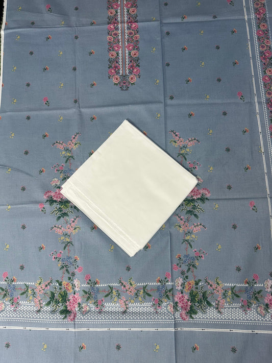 AsimJofa 2-Piece Blue Lawn Collection