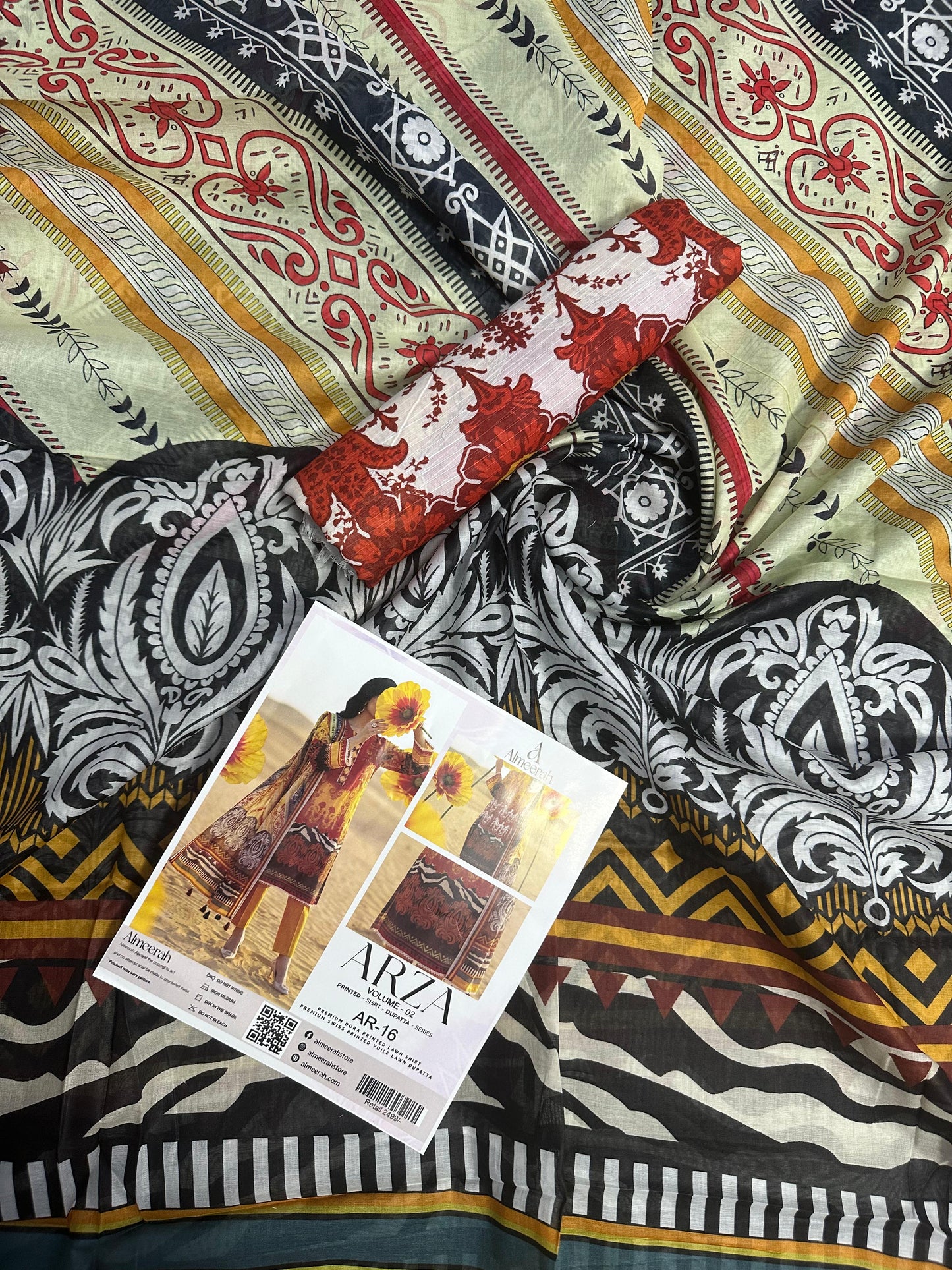 Almeerah ARZA – PRINTED 2PC Premium Lawn Collection