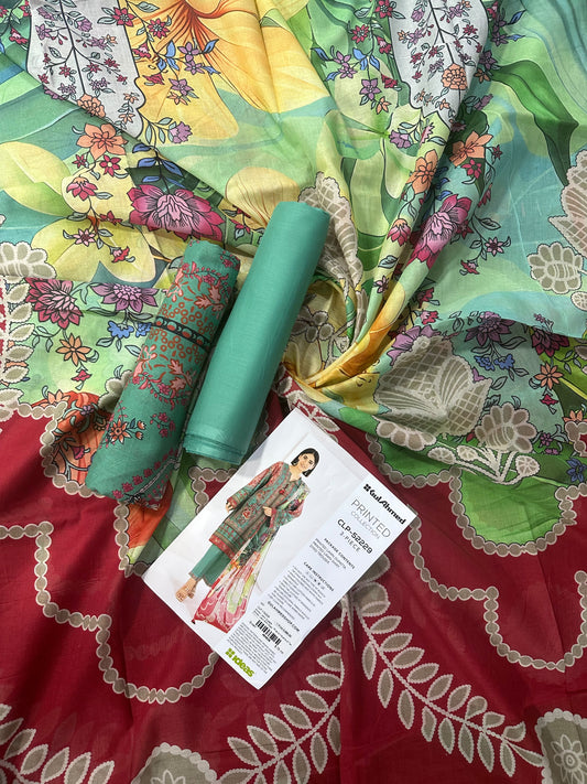 Gul Ahmed CLP-52229 Printed 3Pcs