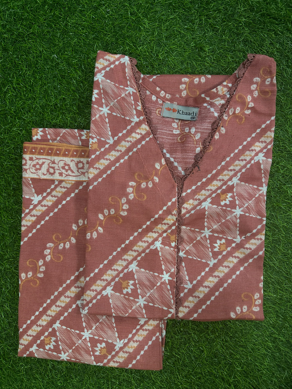 Khaadi Light Pink Stitch 2Pcs