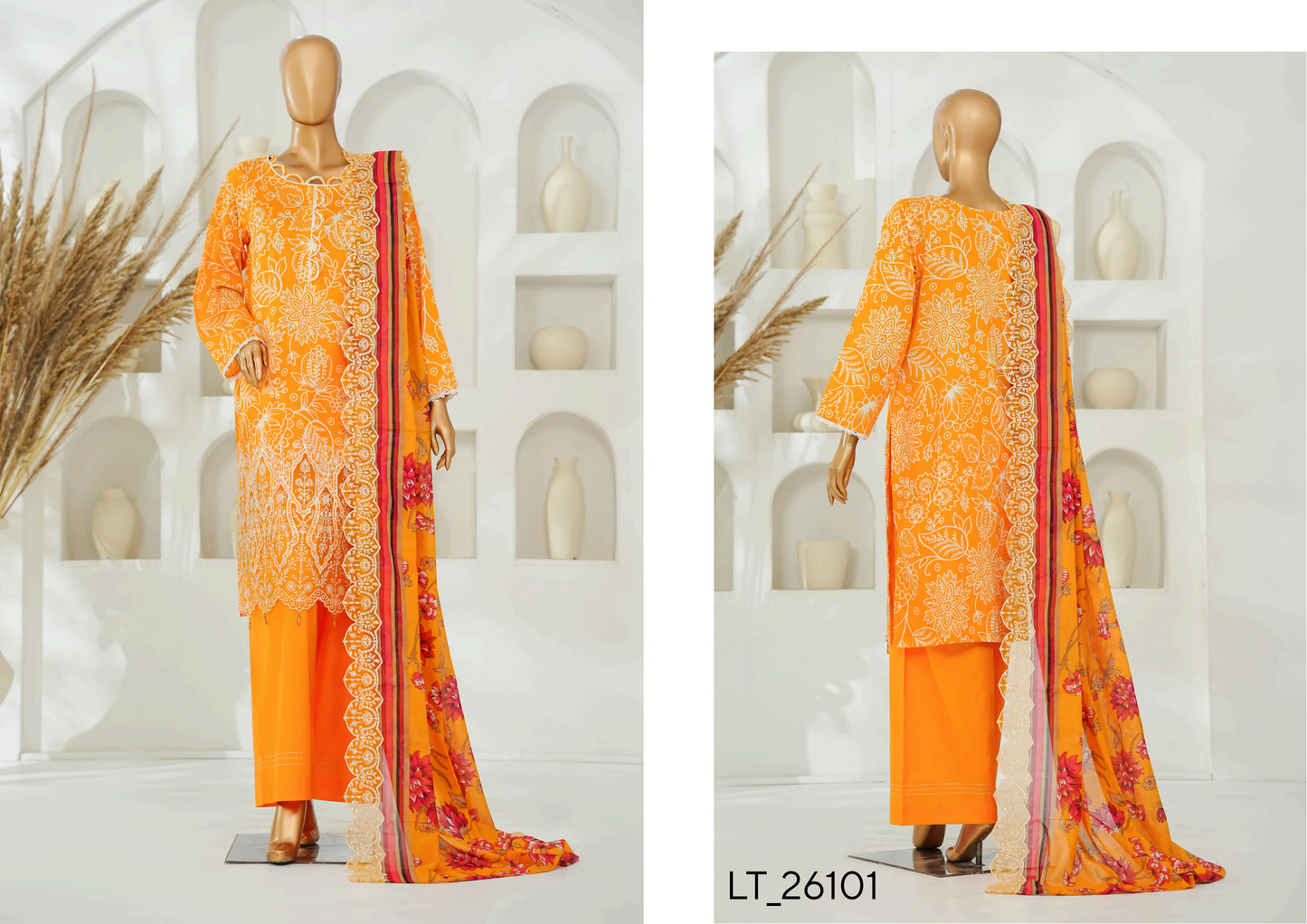 🌟🌿NISHAT LASERKARI – Embroidered Luxury Collection 2026🌿🌟
✨ Buy Lucky Textile Alert ✨ Design# LT_26101