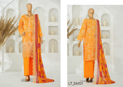🌟🌿NISHAT LASERKARI – Embroidered Luxury Collection 2026🌿🌟
✨ Buy Lucky Textile Alert ✨ Design# LT_26101