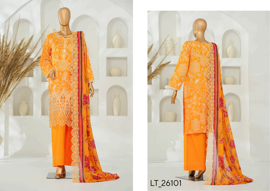 🌟🌿NISHAT LASERKARI – Embroidered Luxury Collection 2026🌿🌟
✨ Buy Lucky Textile Alert ✨ Design# LT_26101