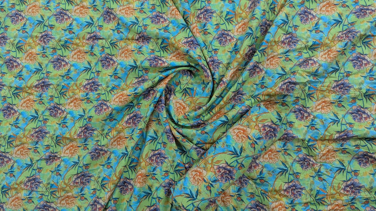 Mix Brand – Premium Unstitched Collection Digital Printed All-Over 2-Piece Suit