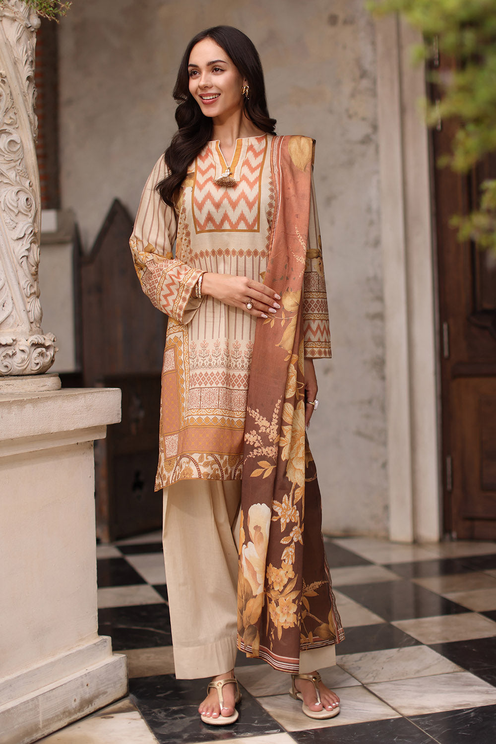 Gul Ahmed CLP-62048 Printed 3Pcs