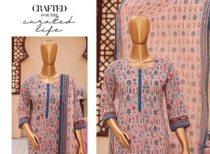 ZEENAT By MTF 100% ORIGINAL CHIKENKARI TROUSER 3PCS 👌🌼❤️