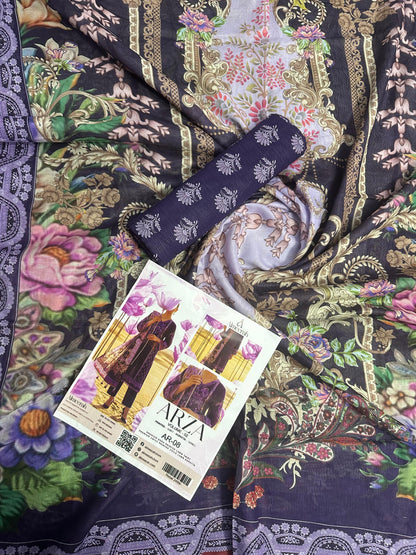 Almeerah ARZA – PRINTED 2PC Premium Lawn Collection
