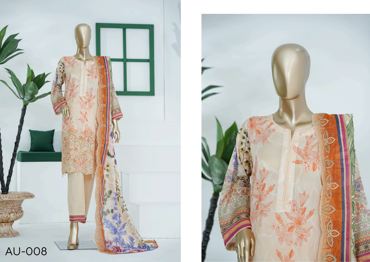 AIFA – Umang Embroidered Collection Design Code: -AU-008