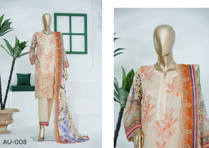 AIFA – Umang Embroidered Collection Design Code: -AU-008