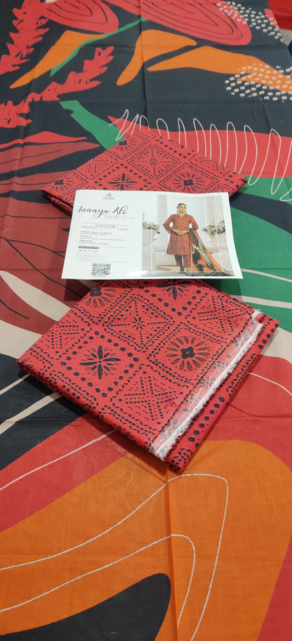 Inaaya Ali By ARHAM TEXTILE 3P
