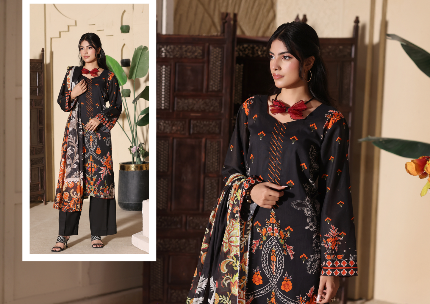 Inaaya Ali Lawn 3 Piece Collection 2026 By Arham Textile