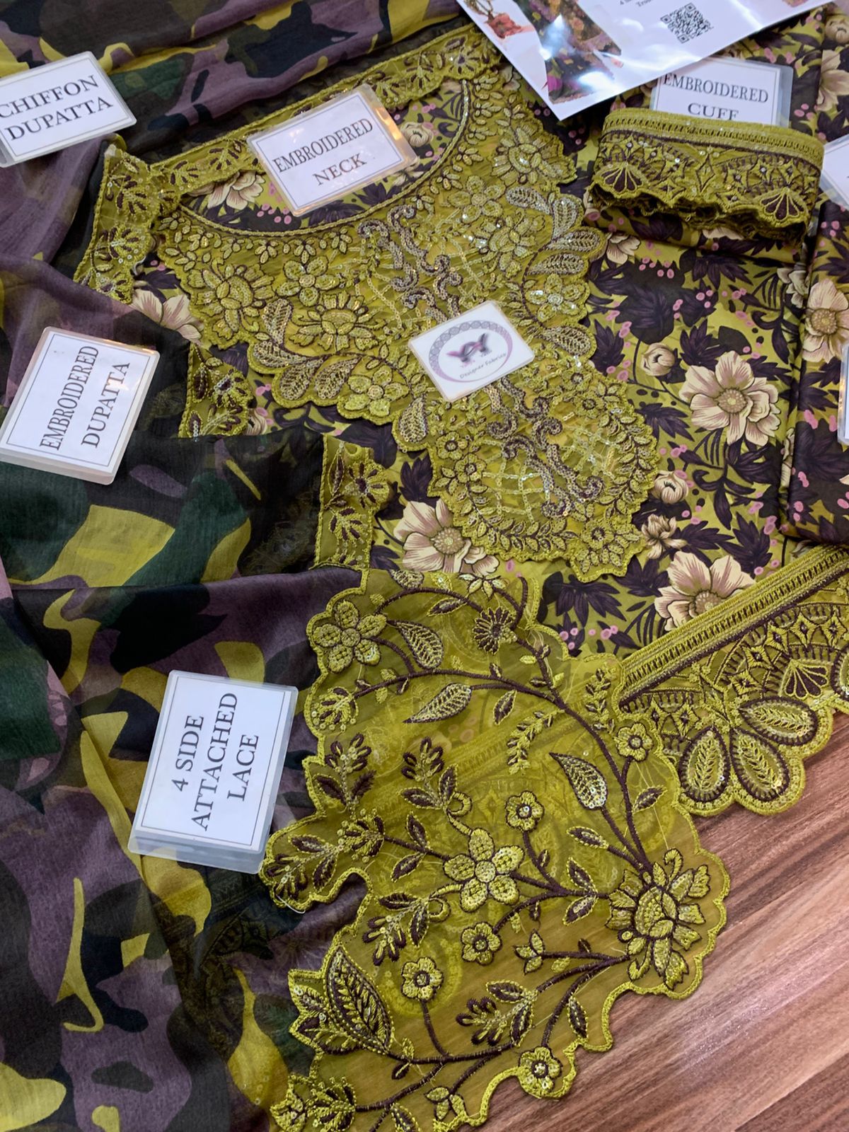 RAMSHA Elegant 3PC Unstitched Lawn Suit Collection