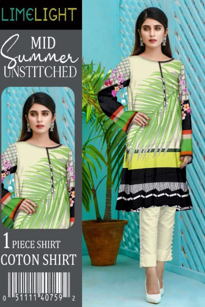 SHIRT PIECE KURTI LAWN COTTON