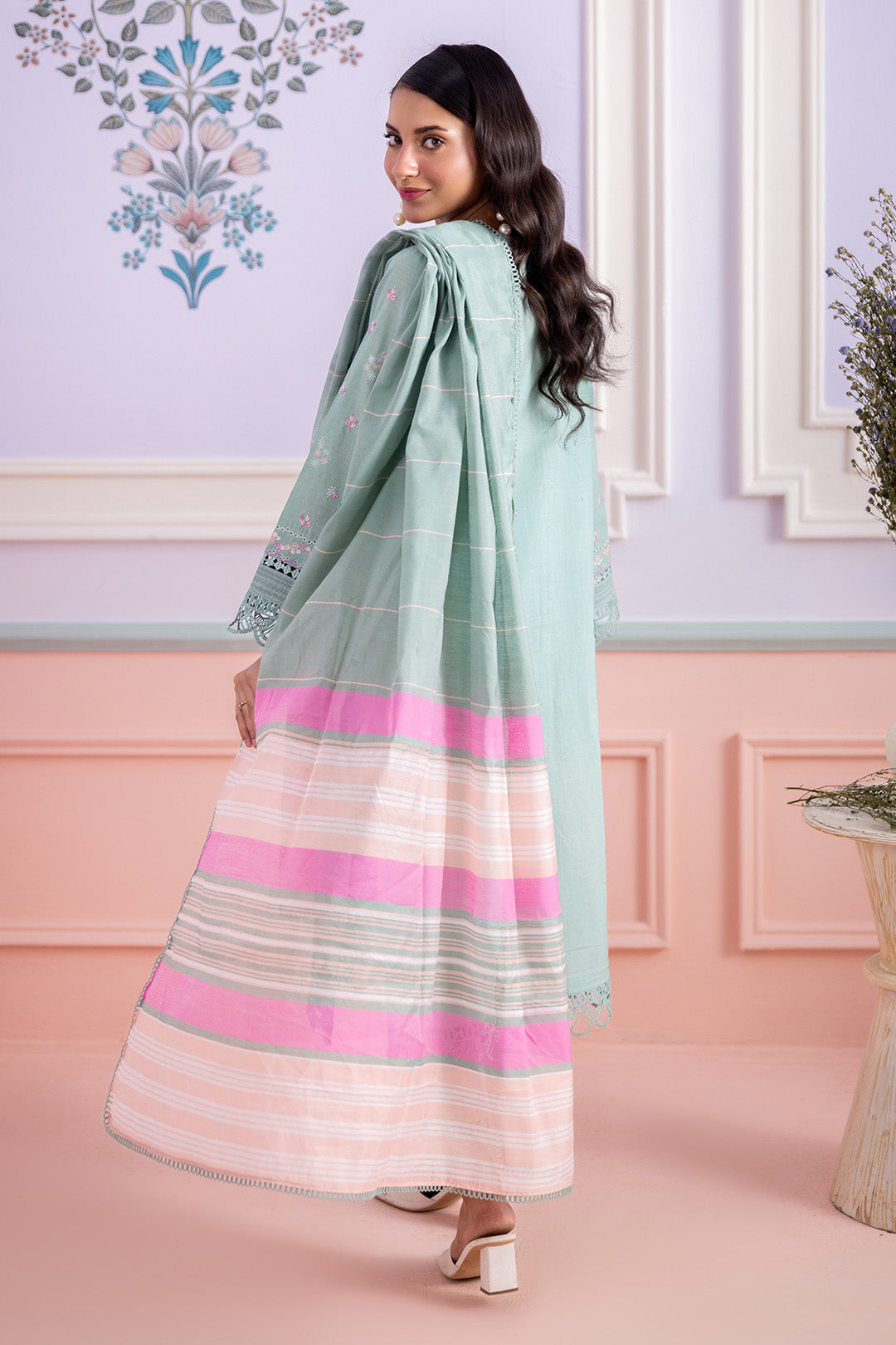 Zellbury Embroidery D.C:- WUS26E30645 Lawn 3Pcs Collection