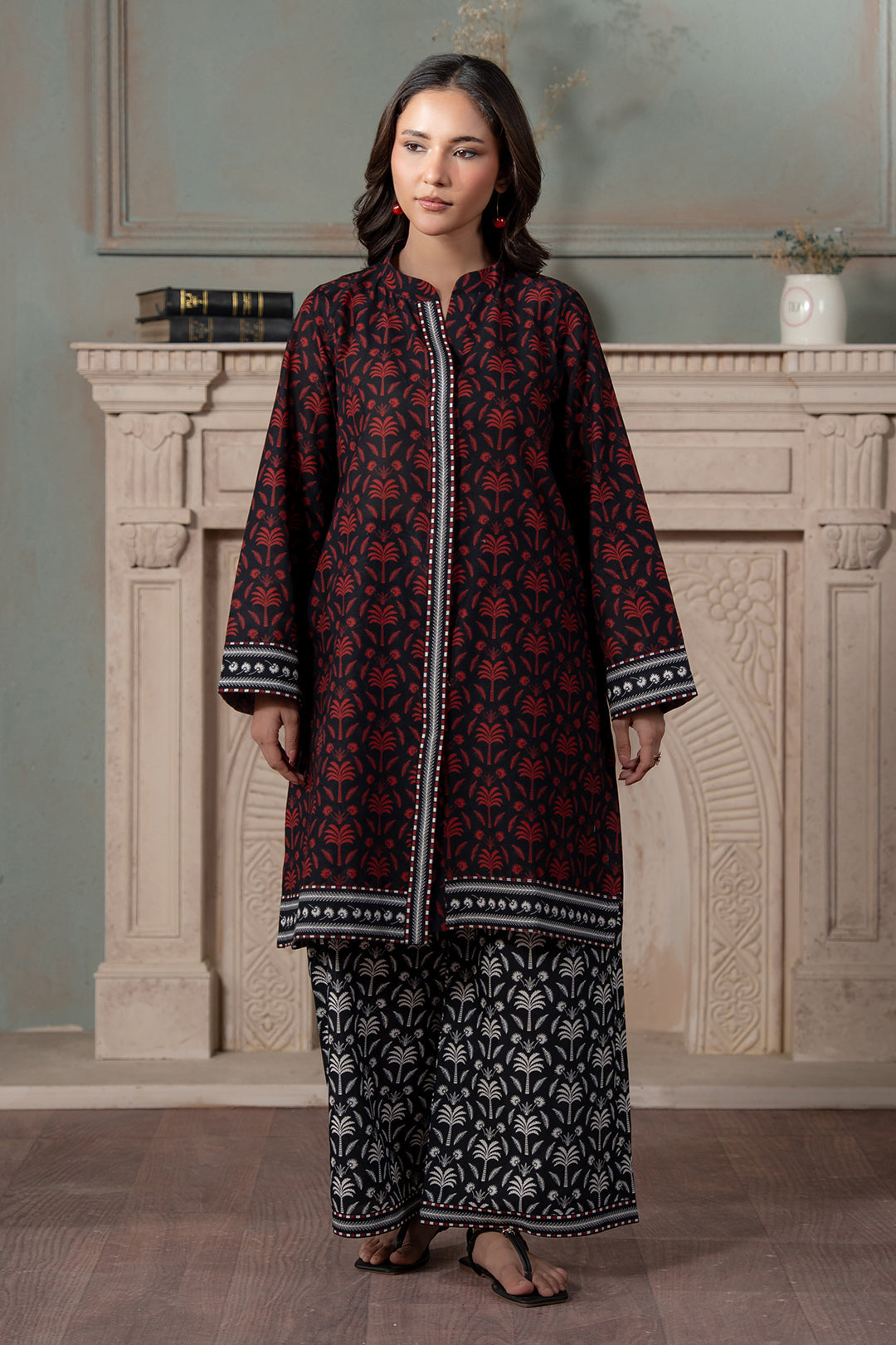 Zellbury D.C:-WUS26X20803   Digtal Printed Lawn 2Pcs Collection