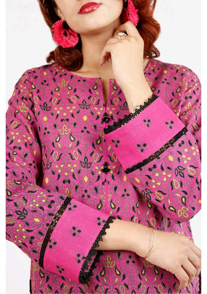 Saya 100% Original Cotton Khaddar 3P