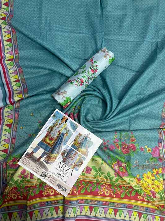 Almeerah ARZA – PRINTED 2PC Premium Lawn Collection