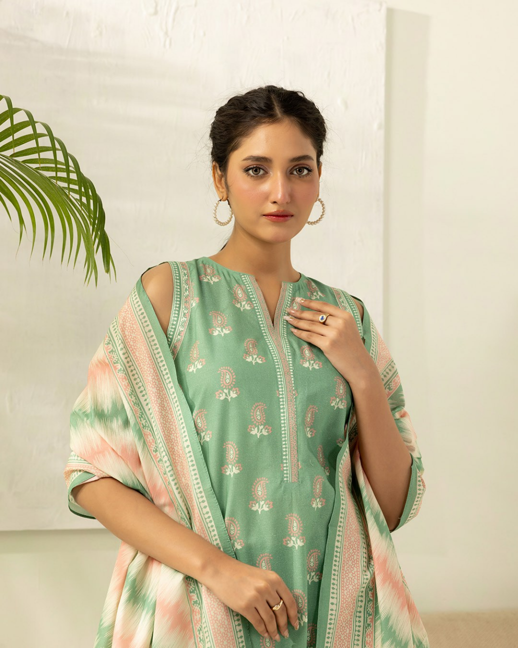 ZELLBURY Unstitched Lawn Collection 2026 Design #WUS26X30554