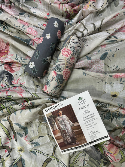 FIRDOUS JADE 18937 Lawn 3Pcs Collection