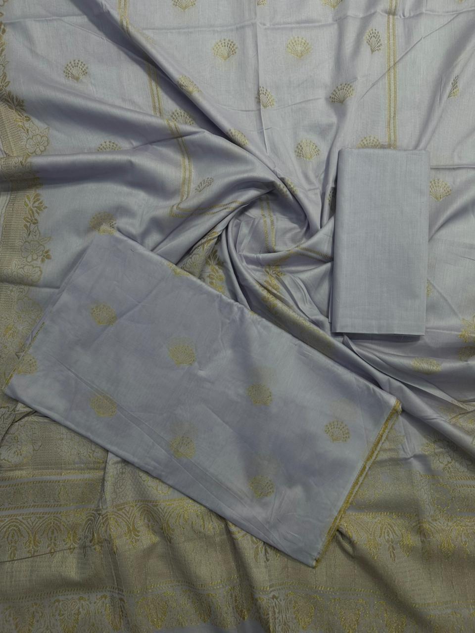 Tawakkal Unstitched Jacquard 3-Piece Collection
