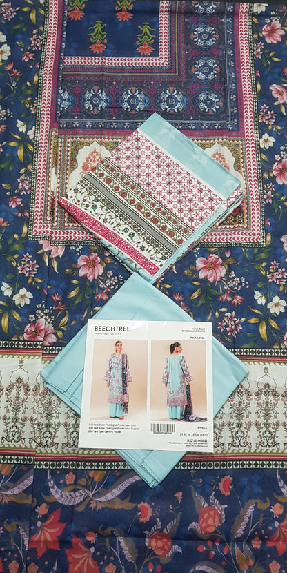 BEECHTREE Lawn Unstitched 3 Pieces 👌🔥✨
