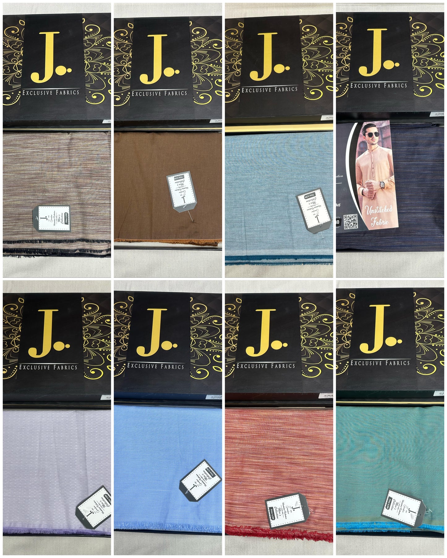 J• YARN DYED GENTS COTTON