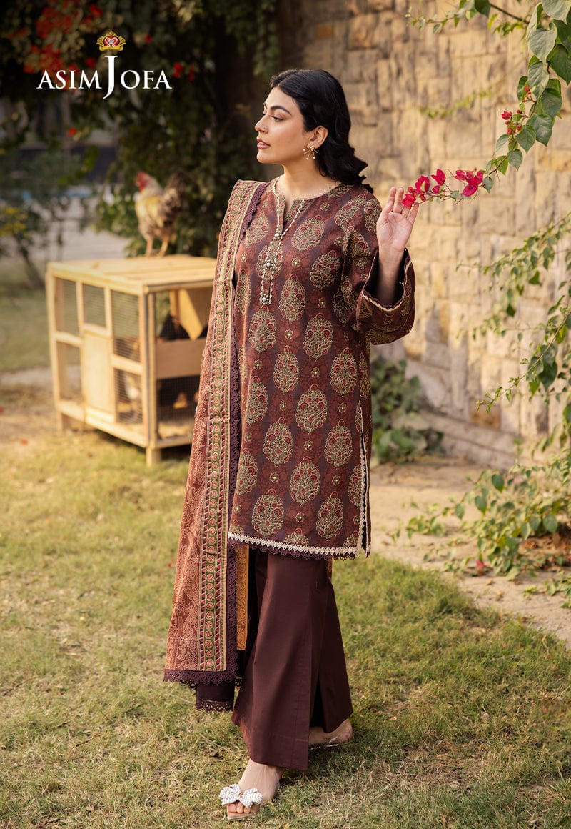 Asim Jofa (AJUBJ-23) 3Pcs Lawn Collection